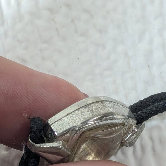 Vintage Bulova Ladies Watch art deco 10k RGP Bezel Rolled Gold Plated black band